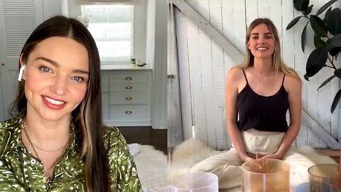 Inner Peace with Miranda Kerr: A Transformative Sound Bath Meditation with Chanel Mulcahy