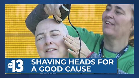 $300k raised from St. Baldrick's shaving heads event, raising money for childhood cancer research