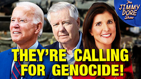 U.S. Politicians Call For GENOCIDE In Gaza!