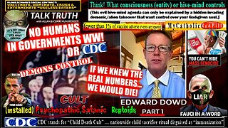 Talk Truth 02.08.24 - Ed Dowd Testimony - Part 1 (related info and links in description)