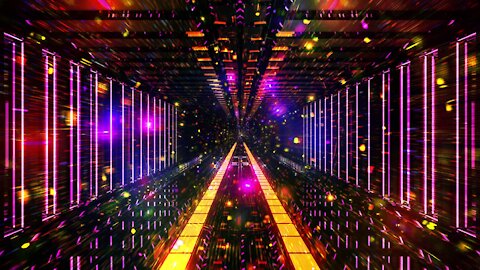 FREE background video vj loop | cool futuristic space tunnel vj loop