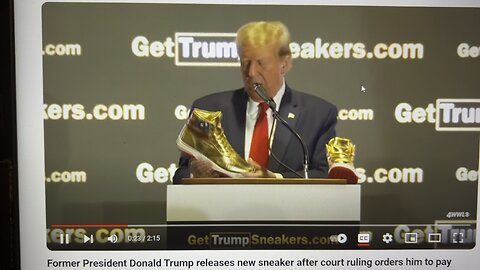 DONALD TRUMP “NEVER SURRENDER” SNEAKER DECODE