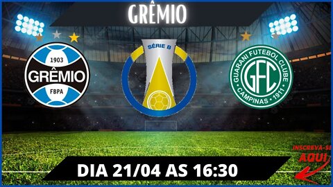 GRÊMIO NOTICIAS!! Grêmio divulga relacionados para a partida contra o Guarani