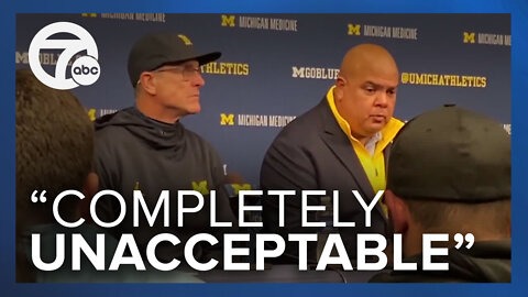 Michigan AD Warde Manuel speaks on fight in tunnel after U-M vs. MSU game