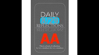 Daily Reflections – August 29 – Alcoholics Anonymous - Read Along