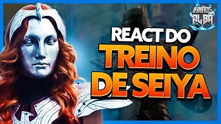 FICOU BOM? TREINO DO SEIYA COM A MARIN. [REACT]