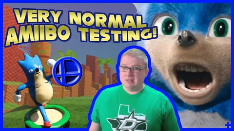 Warning! Springs kill humans! Very normal Sonic Amiibo Raid Boss Testing