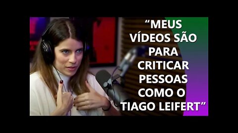 MARIA BOPP (ME CHAMA DE BRUNA) SOBRE FAMOSOS QUE NÃO SE POSICIONAM | Super PodCortes