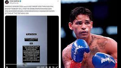 Ryan Garcia On WHAT IS HAPPENING! - HOSTAGE FOOTAGE?!