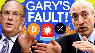 🚨BLACKROCK LARRY FINK BULLISH ON CRYPTO & BITCOIN SPOT ETF FAKE NEWS & GARY GENSLER BLOCKING ETF!🚨