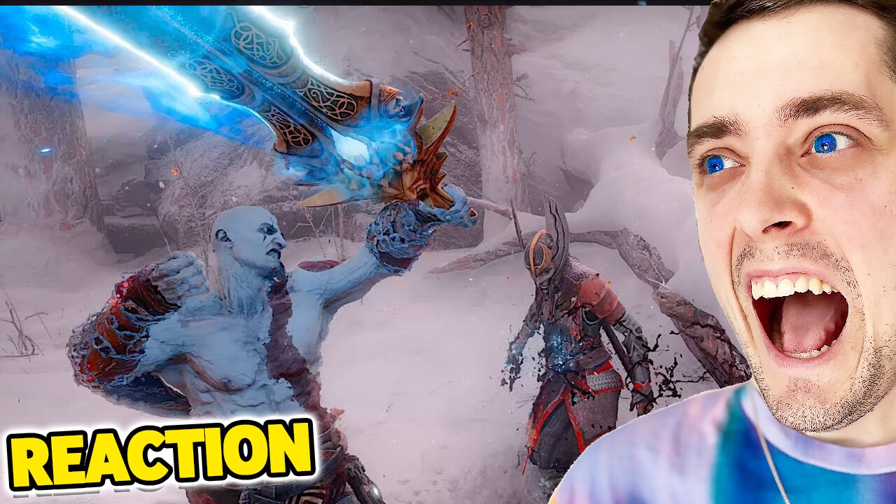 Young Kratos Blade of Olympus on Freya - God of War Ragnarok Valhalla DLC  REACTION