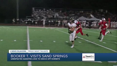 Friday Night Tailgate: Undefeated Sandites looking to knock off Booker T. Washington