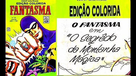 O FANTASMA 137 O TESOURO DA BAHIA DE BENGALA #comics #gibi #quadrinhos #historieta