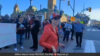 Million March 4 kids PROTEST, The Pleb 🇨🇦 Reporter p1