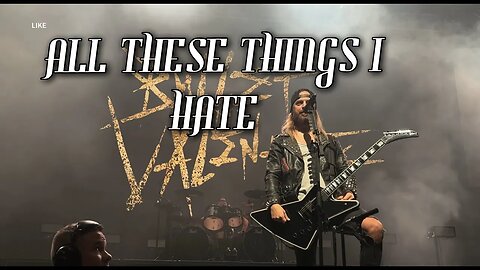 Bullet For My Valentine - ALL THESE THINGS I HATE | San Antonio,TX| 11/04/2023 | Boeing Center-Live