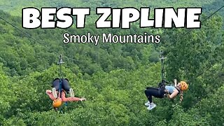 BEST zipline in the Smoky Mountains - CLIMBWORKS