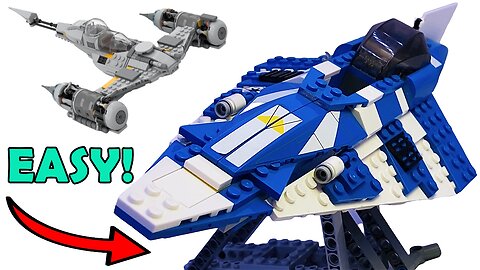 DISPLAY for LEGO Starfighters! Mandalorian’s N-1, Jedi Interceptors and More!