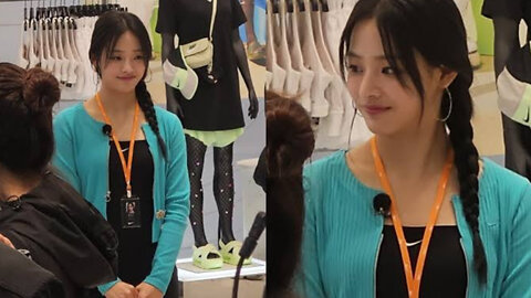 Minji's Day Out: Nike Store Surprise!