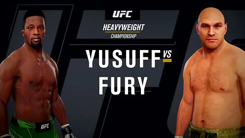 EA Sports UFC 4 Gameplay Tyson Fury vs Sodiq Yusuff