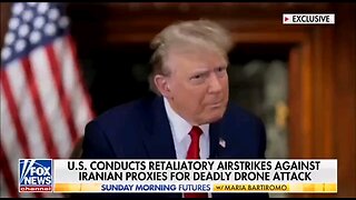 President Trump says that Iran called him before launching strikes in Iraq