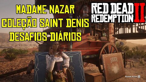 RED DEAD ONLINE DESAFIO SEMANAL, DIÁRIO E MADAME NAZAR