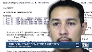 Arizona Senator Tony Navarrete arrested on child sex crimes