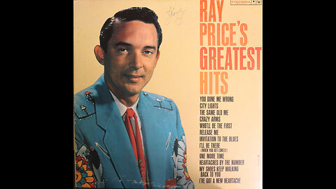 Ray Price- Ray Price's Greatest Hits (1961) [Complete LP]