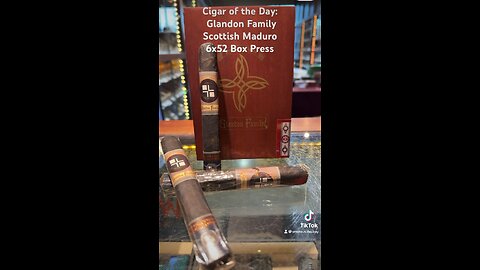 Cigar of the Day: Glandon Family Scottish Maduro 6x52 BoxPress #Short #Cigars #Shorts #LimitedSupply