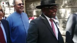 Watch: Finance Minister Enoch Godongwana Arrives For Budget Speech