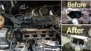 Volkswagen Passat 2.0T FSI intake manifold removal