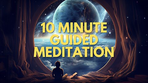 10 Minute Guided Meditation: Journey to the Astral Plane, Beta Binaural Beats 15 Hz