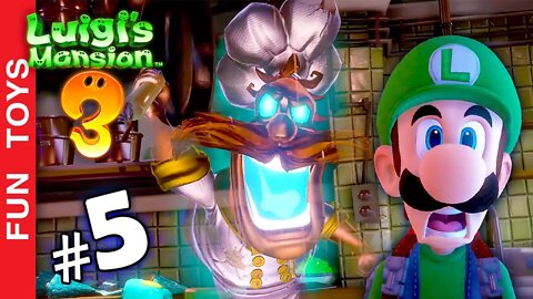 Luigi's Mansion 3 #5 - Mas um BOSS e mais um NOVO poder! E continuamos jogando com 2 jogadores! 😱😱