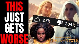Amazon Rings of Power Trailer Gets DESTROYED By Lord Of The Rings Fans AGAIN, This Is NOT Tolkien!