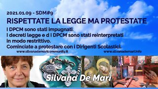 Silvana De Mari - RISPETTATE LE LEGGE MA PROTESTATE - 2021.01.09 - SDM#9