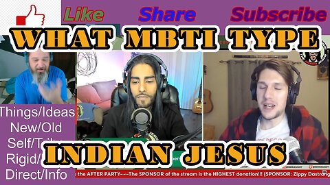 What MBTI Type is Indian Jesus?