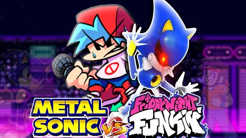 METAL SONIC contra FRIDAY NIGHT FUNKIN | vs Metal Sonic #shorts