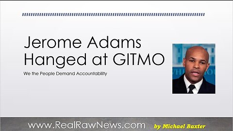 Execution of Jerome Adams at GITMO