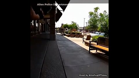 TX: Body Cam Footage Of The Shooter At The Allen Outlet Mall