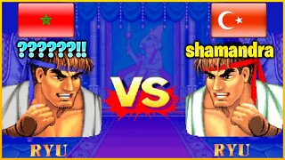 Street Fighter II': Champion Edition (??????!! Vs. shamandra) [Morocco Vs. Turkey]