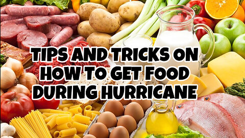 HURRICANE PREPARATION | LONG TERM FOOD STORAGE IDEAS | SERIES PART 2A - FOOD