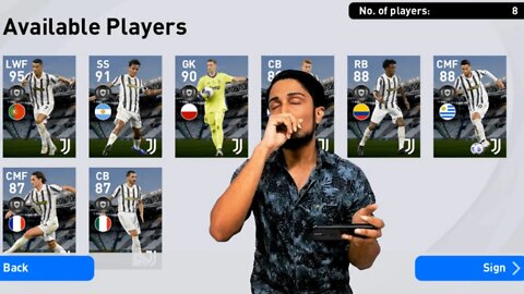 Club Selecion: JUVENTUS PACK OPENING | PES 2021 MOBILE