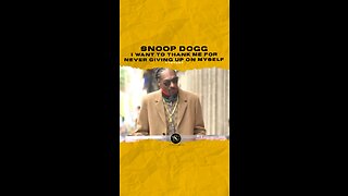 @snoopdogg I want to thank me for never giving up on myself. #snoopdogg 🎥 @variety