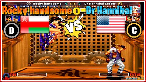 The King of Fighters '95 (Rocky handsome Vs. Dr Hannibal Lecter) [Oman Vs. U.S.A]