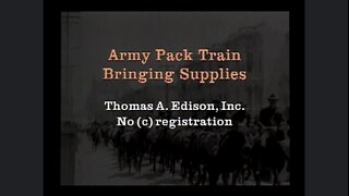US Army Saves San Francisco, 1906 (Original Black & White Film)