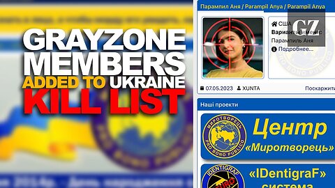 Grayzone Journalists Added To Ukraine 'Kill List'