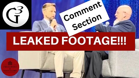 Commenting About Comments... | James White, Owen Strachan, John MacArthur, Christian Nationalism, G3