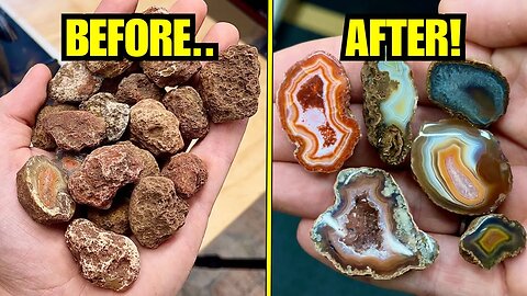 Turning Ugly Rocks into Polished Gemstones!