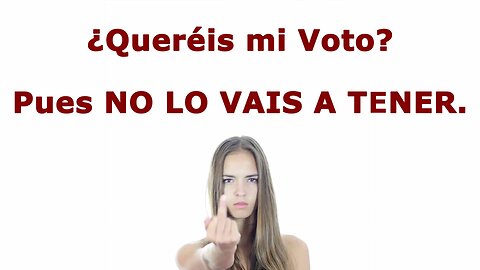 18ene2023 Por que yo NO VOTO · Un pueblo de Murcia, España, se abstiene en las Elecciones Generales || RESISTANCE ...-