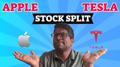 Apple Stock Split 4 for 1 | Tesla Stock Split 5 for 1