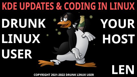 KDE UPDATES & CODING IN LINUX